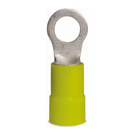 Ecm Industries Ring Terminal, 600 V, Vinyl Insulated, Crimp Termination Only 14-099
